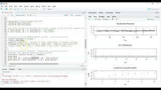 ARIMA R studio part 4 memilih model amp prediksi [upl. by Jehiah232]