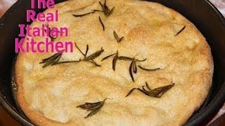 How to make traditional Focaccia  Real Italian Kitchen [upl. by Aivatnohs]