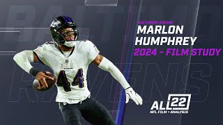 quotSEISMIC IMPACTquot  MARLON HUMPHREYS GAMECHANGING PLAYS HAVE ALTERED THE RAVENS SEASON ravens [upl. by Pegg724]