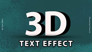 Editable 3D Text In Photoshop 2024 [upl. by Torey419]