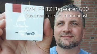 FRITZRepeater 600  erster Test Vorab mal ausgepackt und ins Netz gebracht [upl. by Hurless]