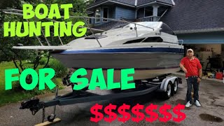 1989 Bayliner Ciera Sunbridge 2155 V8 Engine Boat Hunting 👍👍👍🛥🛳🛳🛳🛥🚤🚤 [upl. by Oirasec]