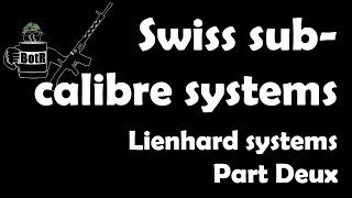 Swiss SubCalibre Systems More Lienhards [upl. by Penman569]