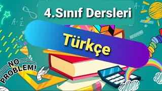 4Sınıf Türkçe  Yapılarına Göre Sözcükler [upl. by Iover704]