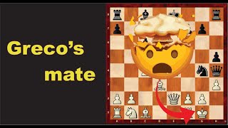 Chess Mating Patterns  Killer Grecos mate 7 [upl. by Britta533]