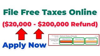 How to File Taxes Free 20000  200000 Refund Without a Job 10M views [upl. by Zipporah19]