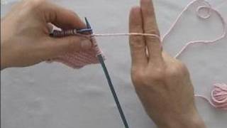 Basic Knitting Tips amp Techniques  How to Hold Knitting Yarn [upl. by Larena]