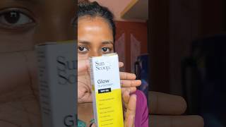 Brown girl reviews the viral SunScoop glow tinted sunscreen  brownskin skincare [upl. by Llirrem]