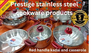 Prestige platina popular cookware setstainlesssteel kitchenware cookware prestige ttk prestige [upl. by Stella]