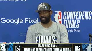 Kyrie Irving PostGame Full Interview  Dallas Mavericks vs Minnesota Timberwolves [upl. by Sparrow]