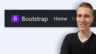 Bootstrap 5 Navbar with Logo and Text [upl. by Isadora]