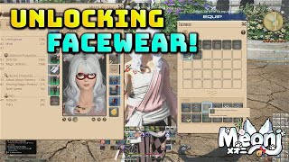 FFXIV How The New Facewear Slot Works amp New Unlockable Glasses [upl. by Aihsar]