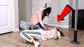 FAINTING IN FRONT OF MY BOYFRIENDS SISTER PRANK [upl. by Naujyt96]