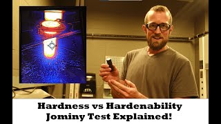 Hardness vs Hardenability Jominy Test Explained [upl. by Yawnoc658]