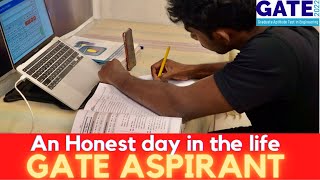 An Honest day in the life of GATE aspirant   A GATE 2022 Preparation day🔥 [upl. by Boggs]