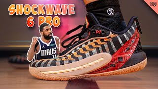 Kyries PRO Shoe Anta Shockwave 6 PRO Performance Review [upl. by Ellainad165]