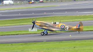 MK356 SPITFIRE arrived at Ayr show 2023 [upl. by Amla]