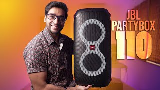 JBL PartyBox 110ULTIMATE REVIEW with SOUND TEST I GREAT but [upl. by Josefina]