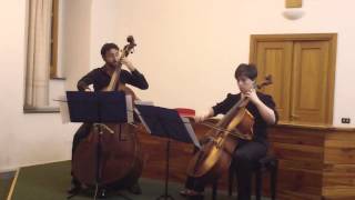 DRAGONETTI duetto per violoncello e contrabbasso full [upl. by Krystal655]