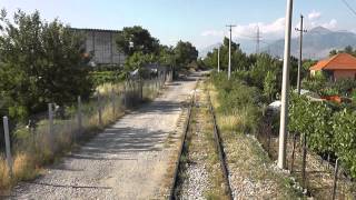 HSH T669 1032 and 1049 turn around in Shkoder station Albania [upl. by Corie]