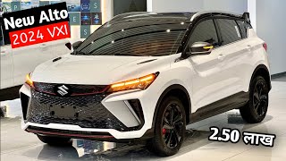 New Alto 2024 Top Model🔥₹250 Lakh Features Price Safety Interior Detailed Review⚡ [upl. by Forester971]