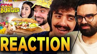 CICCIOGAMER panino a MICHELLE COMI🍔  DARIO MOCCIA e MARIO STURNIOLO REACTION [upl. by Nottnerb675]