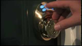 Install amp Operate the Electronic Keypad Deadbolt  Master Lock [upl. by Leunamme]