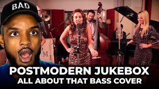 🎵 Postmodern Jukebox  All About That Bass Cover REACTION [upl. by Margreta]