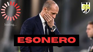 ESONERO ALLEGRI Riunione dURGENZA tra i vertici Bianconeri Decisione comunicata al Mister [upl. by Nale]