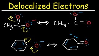 Delocalized vs Localized Electrons  pKa Acidity Conjugate Base Resonance Contributors [upl. by Mihalco137]