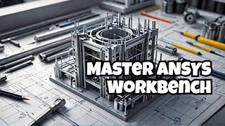 ANSYS Workbench 3D Structural Example  FEA [upl. by Annotahs]