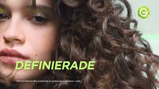 Discover new Garnier Fructis Method for Curls routine 💗 [upl. by Ulla]