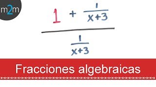 División de fracciones algebraicas │ ejercicio 3 [upl. by Edlitam]