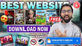 🔥Finally Best Website To Download Pc Games 2024  Free Games  Legal Website No PiracyNew Games [upl. by Naji]