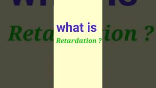 what is Retardation or deceleration or negative acceleration [upl. by Welford268]