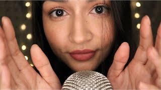 ASMR VERY Tingly Slow Face Touching and Soft Mouth Sounds [upl. by Azpurua]