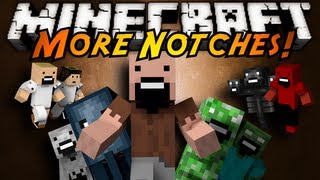 Minecraft Mod Showcase  MORE NOTCHES [upl. by Panthia]