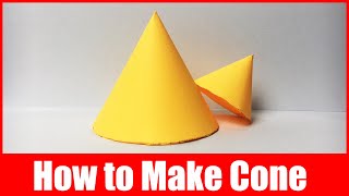 Easy Origami  4 Different Ways to Make a Cone  How Do You Make a Cone out of Paper  DIY Cones [upl. by Juliette398]