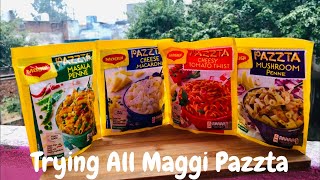 Trying All Maggi Pasta  Maggi Pazzta Recipe pasta maggi [upl. by Coats]