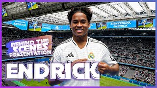 WELCOME ENDRICK  AMAZING PRESENTATION AT BERNABÉU [upl. by Manny]