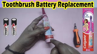 How to ReplaceUpgrade Electric Toothbrush Battery toothbrush electric battery [upl. by Arres]