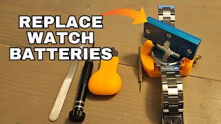 Easily Replace your Watch Batteries from Home [upl. by Ennail95]