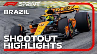 Sprint Shootout Highlights  2023 Sao Paulo Grand Prix [upl. by Akram]