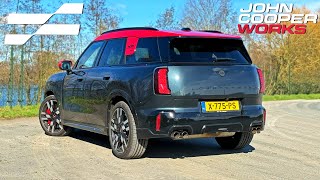 2024 MINI COUNTRYMAN JCW  REVIEW on AUTOBAHN [upl. by Sualkin]