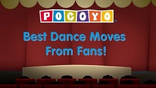 Pocoyo Disco The Best Dance Moves from Fans [upl. by Atirabrab761]