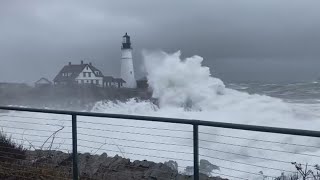 Maine communities left battered after Friday storm [upl. by Wesley]