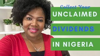 How to Collect Unclaimed Dividends in Nigeria [upl. by Meras]