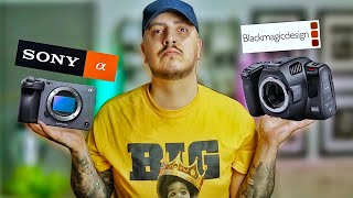 SONY FX3 vs Black Magic Pocket Cinema 6K Pro [upl. by Lerej]