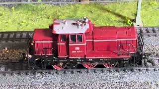 Märklin H0 V60 umgerüstet auf LokPilot 5 Basic DCC erster Test [upl. by Carolus402]