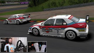 Brilliant Offline Race  Alfa Romeo 155 TI DTM 1995  Raceroom [upl. by Attenaej]